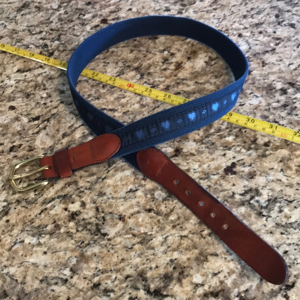 Leather man web belt